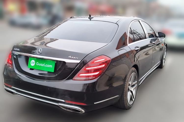 Used Mercedes-Benz S-Class 2016 S 400 L 4MATIC Rear Right 45 Deg