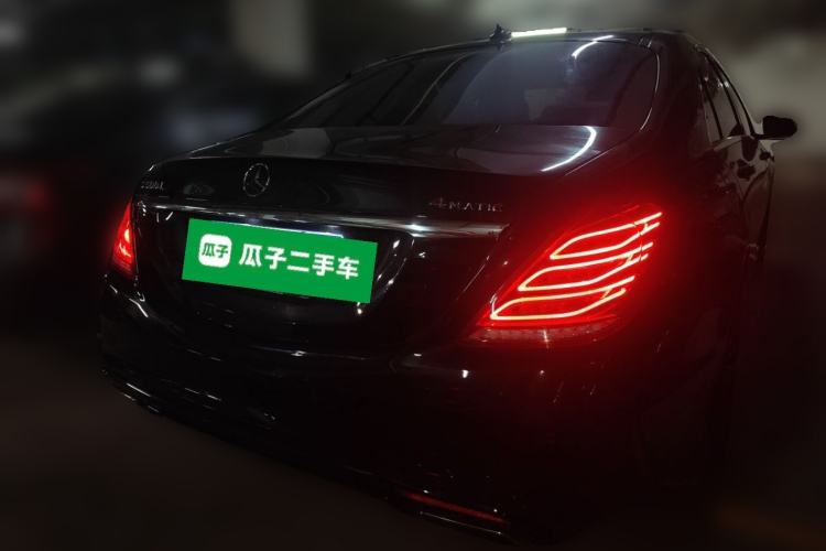 Used Mercedes-Benz S-Class 2016 S 500 L 4MATIC Rear