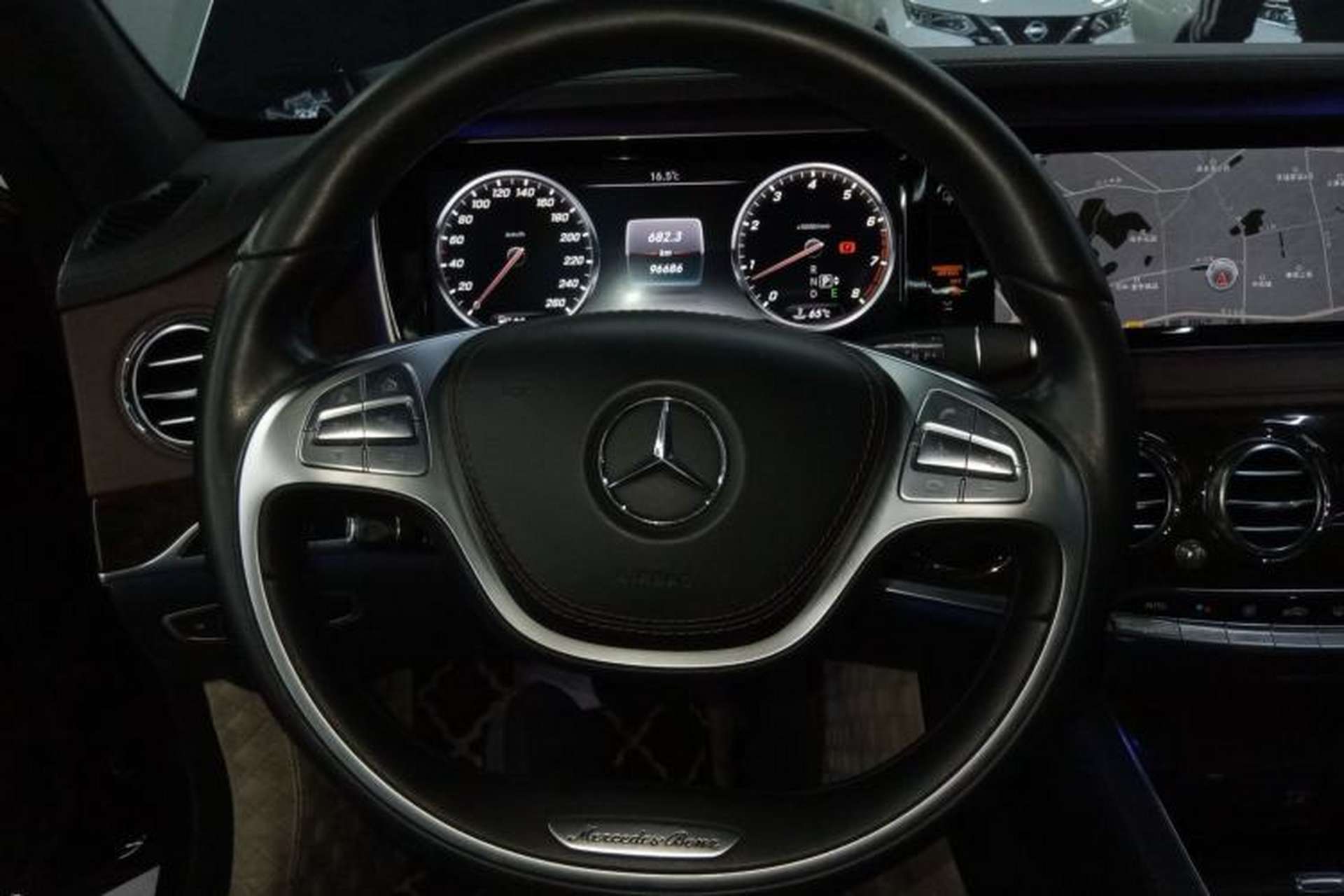 Used Mercedes-Benz S-Class 2016 S 320 L Business Model Steering Wheel