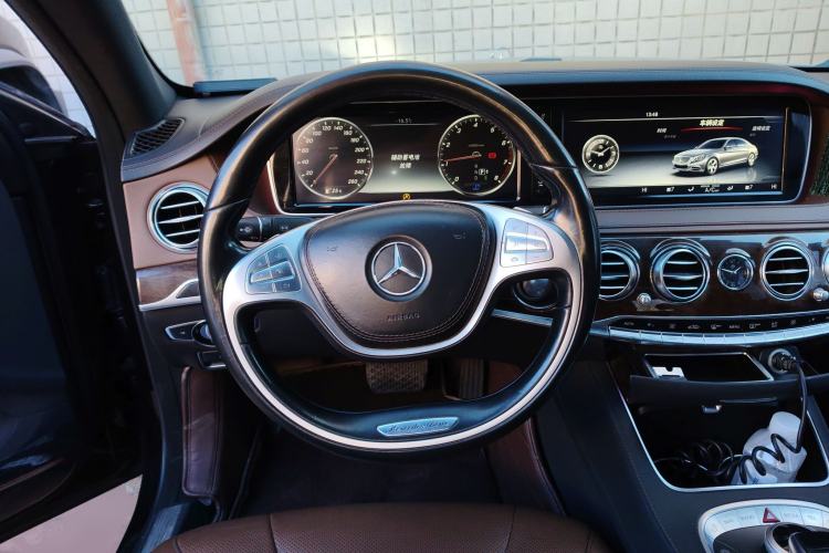 Used Mercedes-Benz S-Class 2016 S 320 L Business Model Steering Wheel