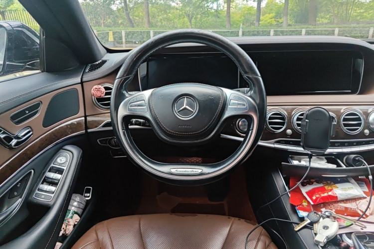 Used Mercedes-Benz S-Class 2016 S 320 L Business Model Steering Wheel