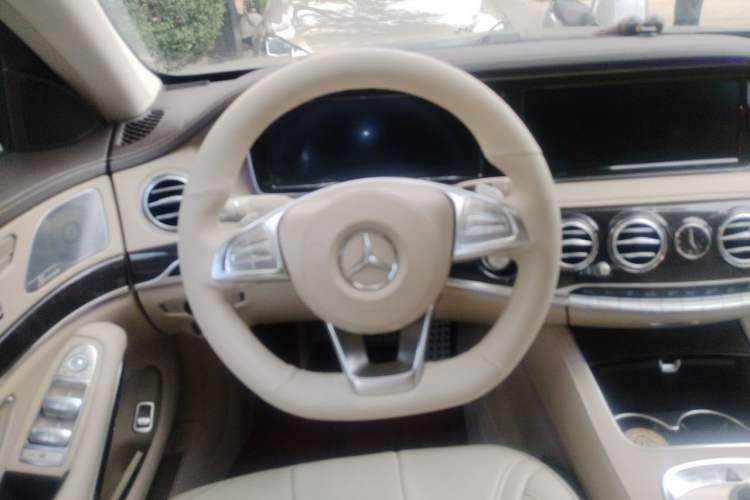 Used Mercedes-Benz S-Class 2016 S 400 L 4MATIC Steering Wheel