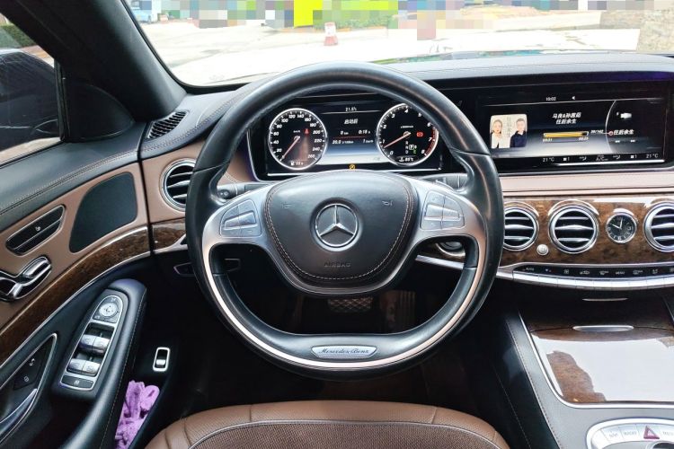 Used Mercedes-Benz S-Class 2016 S 320 L Business Model Steering Wheel