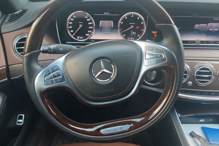 Used Mercedes-Benz S-Class 2016 S 320 L Business Model Steering Wheel