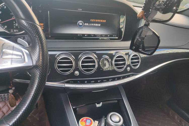 Used Mercedes-Benz S-Class 2016 S 400 L 4MATIC Audio And AC Panel