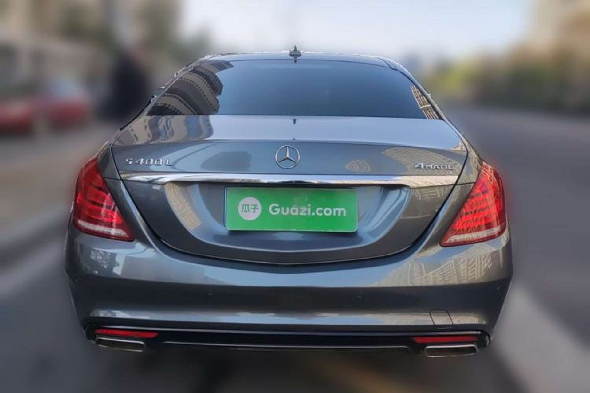 Used Mercedes-Benz S-Class 2016 S 400 L 4MATIC Rear