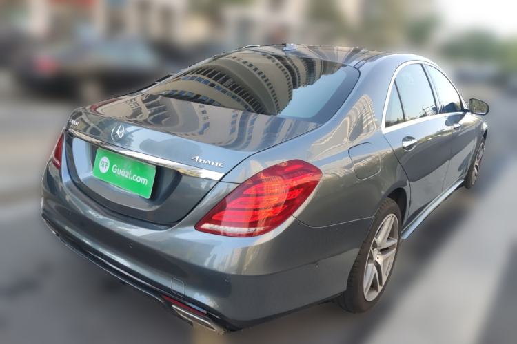 Used Mercedes-Benz S-Class 2016 S 400 L 4MATIC Rear Right 45 Deg