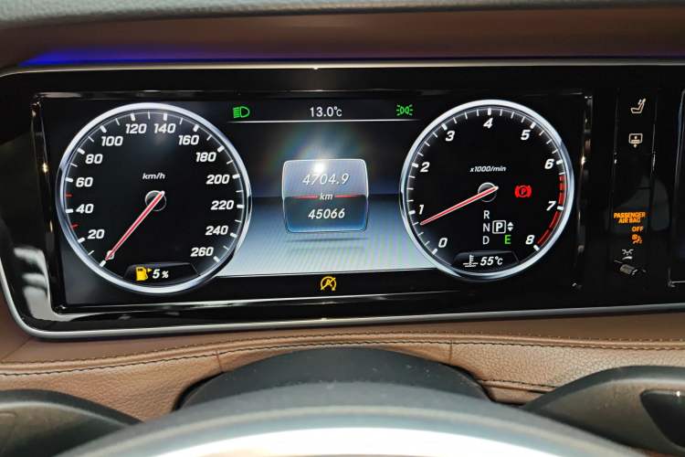 Used Mercedes-Benz S-Class 2016 S 320 L Luxury Model Instrument Cluster