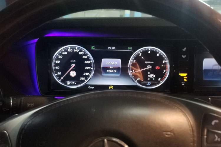 Used Mercedes-Benz S-Class 2016 S 320 L Luxury Model Instrument Cluster
