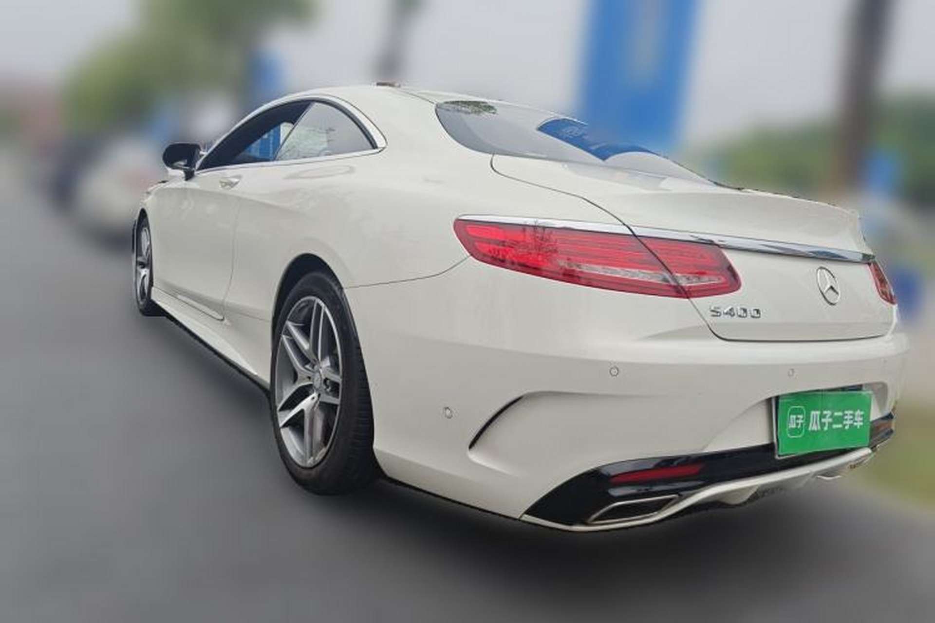 Used Mercedes-Benz S-Class 2016 S 400 4MATIC Coupe Rear Left 45 Deg