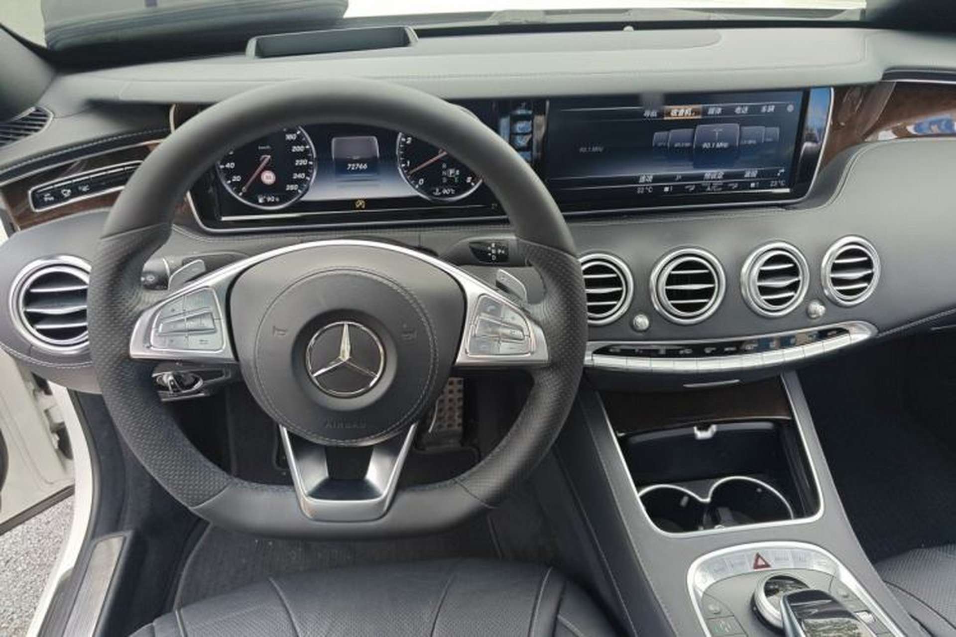 Used Mercedes-Benz S-Class 2016 S 400 4MATIC Coupe Steering Wheel