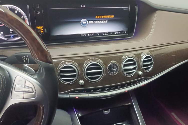 Used Mercedes-Benz S-Class 2017 S 320 L Business Model Audio And AC Panel