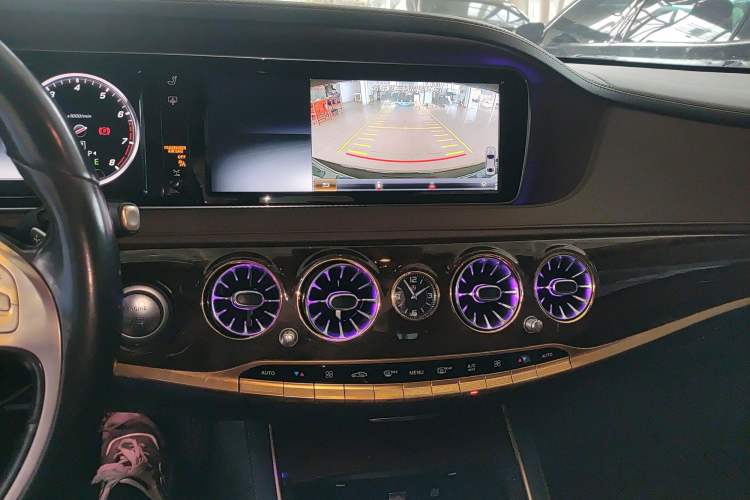 Used Mercedes-Benz S-Class 2017 S 320 L Business Model Audio And AC Panel