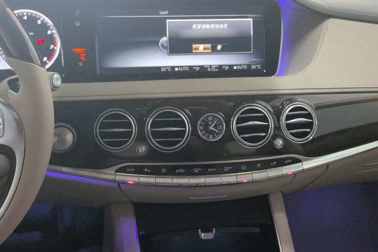 Used Mercedes-Benz S-Class 2017 S 400 L Audio And AC Panel