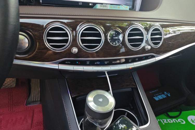 Used Mercedes-Benz S-Class 2017 S 320 L Business Upgrade Edition Audio And AC Panel