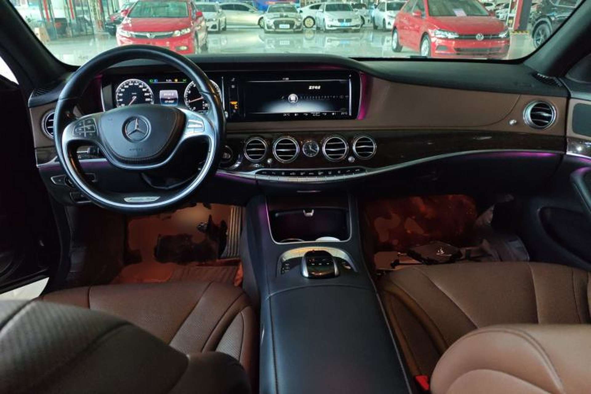 Used Mercedes-Benz S-Class 2017 S 320 L Business Model Center Console