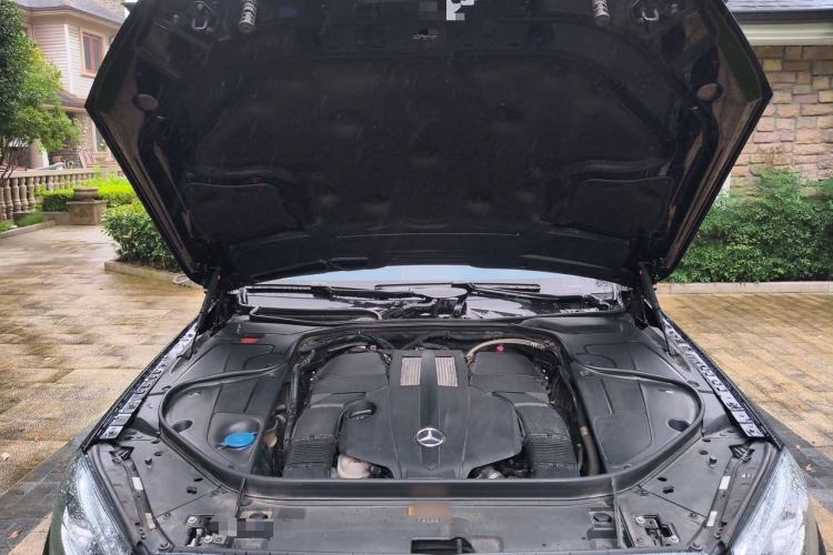 Used Mercedes-Benz S-Class 2017 S 400 L 4MATIC Engine Bay