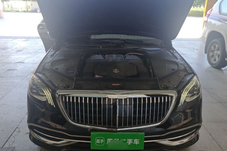 Used Mercedes-Benz S-Class 2017 S 400 L 4MATIC Engine Bay