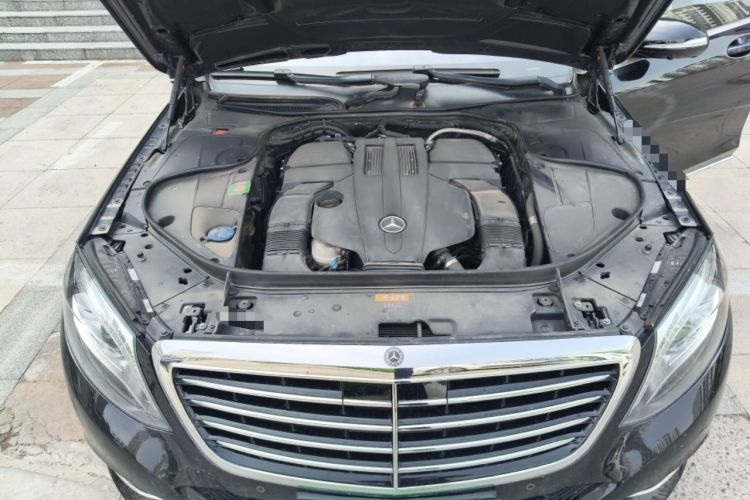 Used Mercedes-Benz S-Class 2017 S 320 L Luxury Model Engine Bay