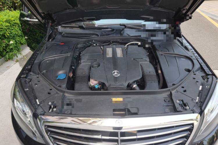 Used Mercedes-Benz S-Class 2017 S 320 L Luxury Model Engine Bay