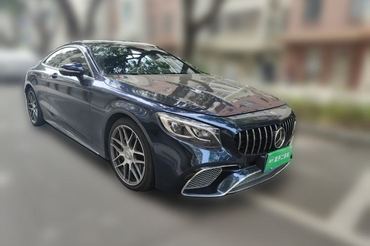 Used Mercedes-Benz S-Class 2017 S 400 4MATIC Coupe Front Right 45 Deg