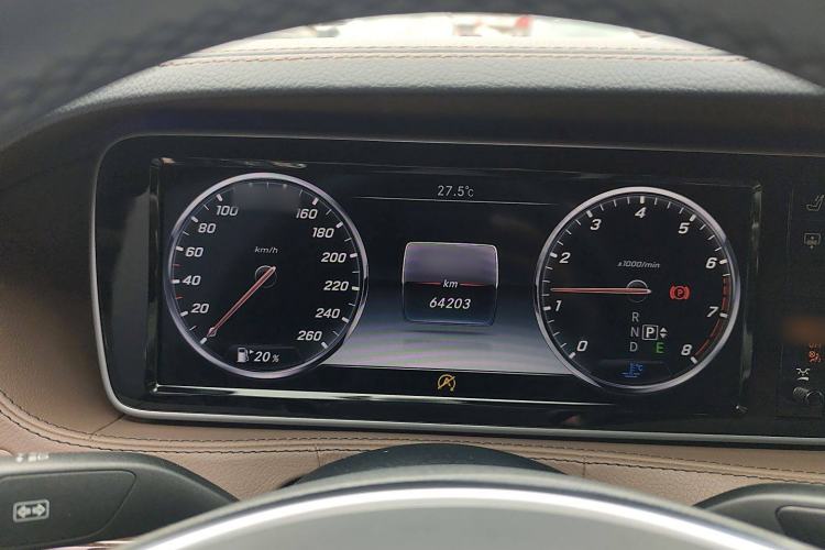 Used Mercedes-Benz S-Class 2017 S 320 L Business Model Instrument Cluster
