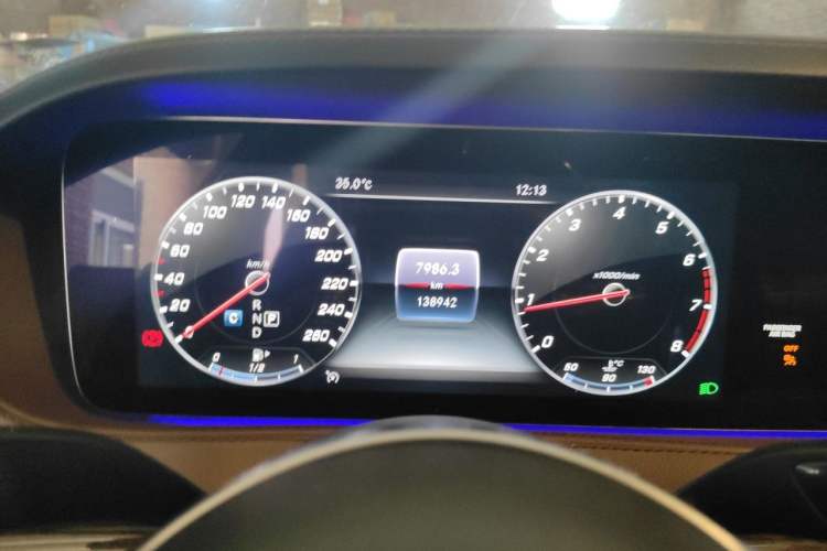 Used Mercedes-Benz S-Class 2017 S 320 L Business Model Instrument Cluster