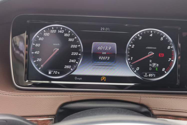 Used Mercedes-Benz S-Class 2017 S 320 L Luxury Model Instrument Cluster
