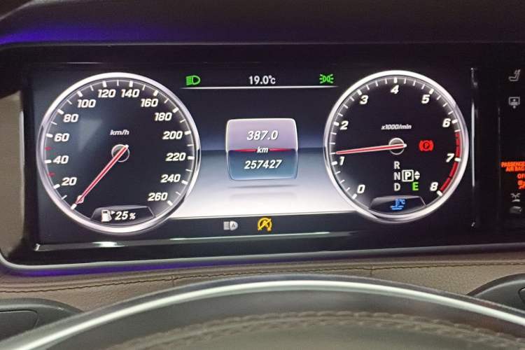 Used Mercedes-Benz S-Class 2017 S 320 L Business Model Instrument Cluster