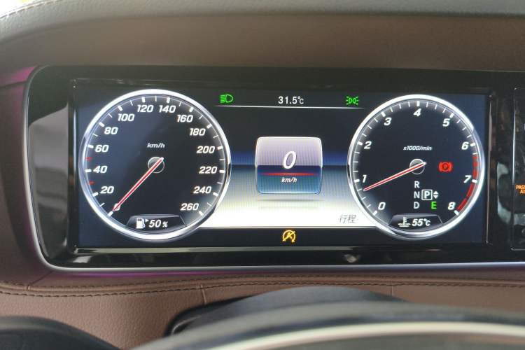 Used Mercedes-Benz S-Class 2017 S 320 L Business Model Instrument Cluster