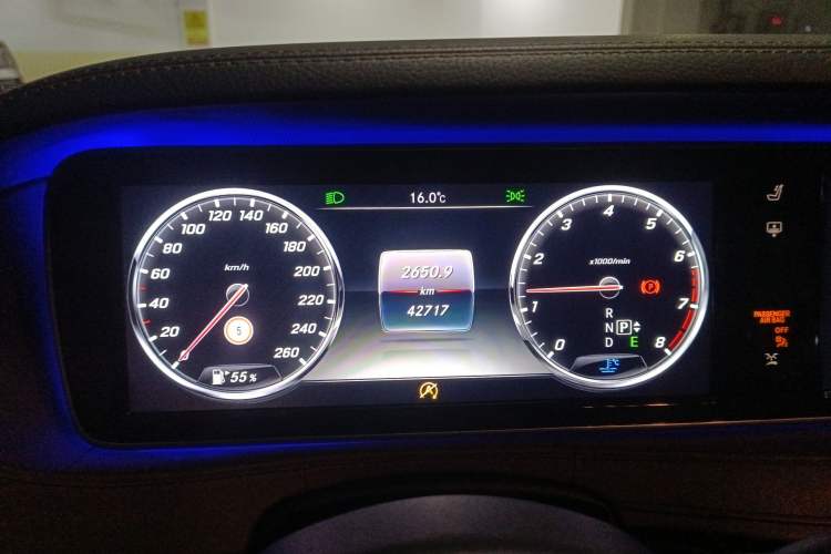 Used Mercedes-Benz S-Class 2017 S 320 L Business Model Instrument Cluster