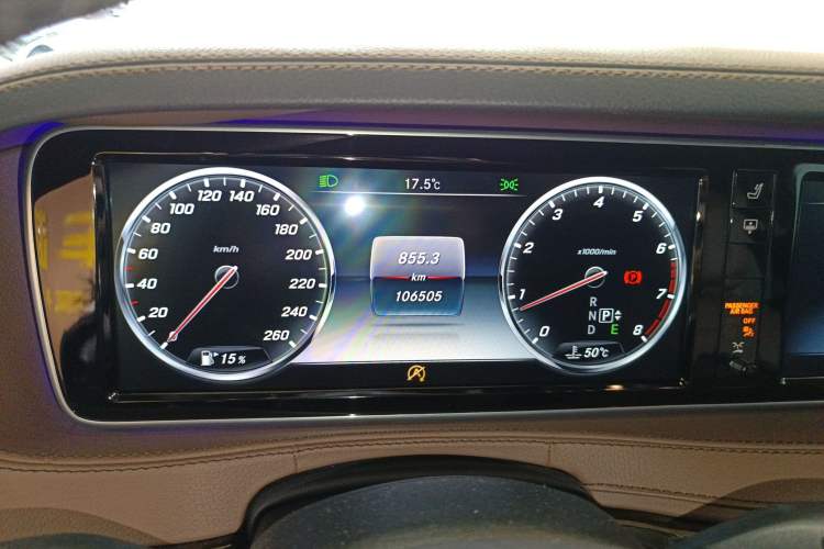 Used Mercedes-Benz S-Class 2017 S 320 L Business Model Instrument Cluster