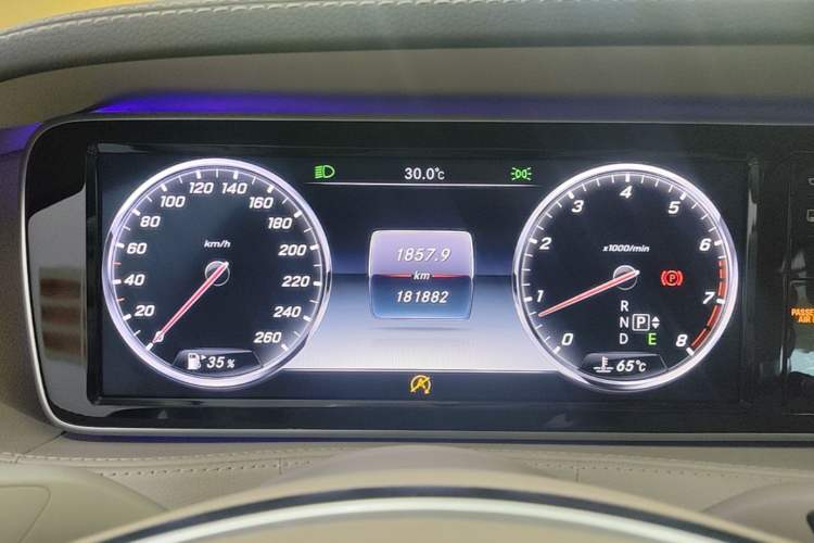 Used Mercedes-Benz S-Class 2017 S 320 L Business Model Instrument Cluster