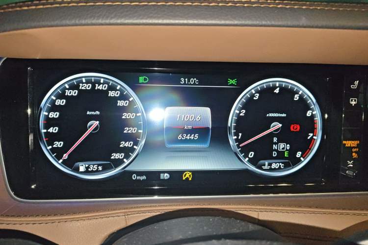 Used Mercedes-Benz S-Class 2017 S 320 L Business Model Instrument Cluster