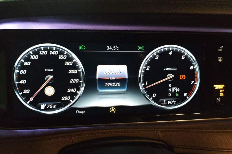 Used Mercedes-Benz S-Class 2017 S 400 L Instrument Cluster