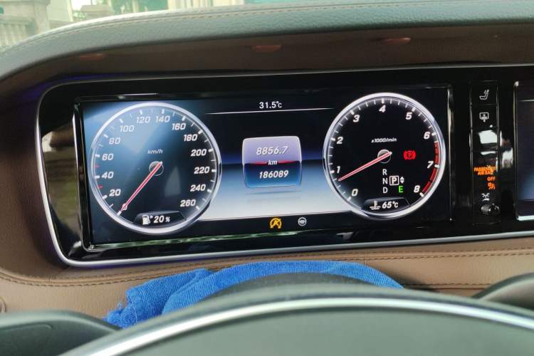 Used Mercedes-Benz S-Class 2017 S 320 L Business Model Instrument Cluster