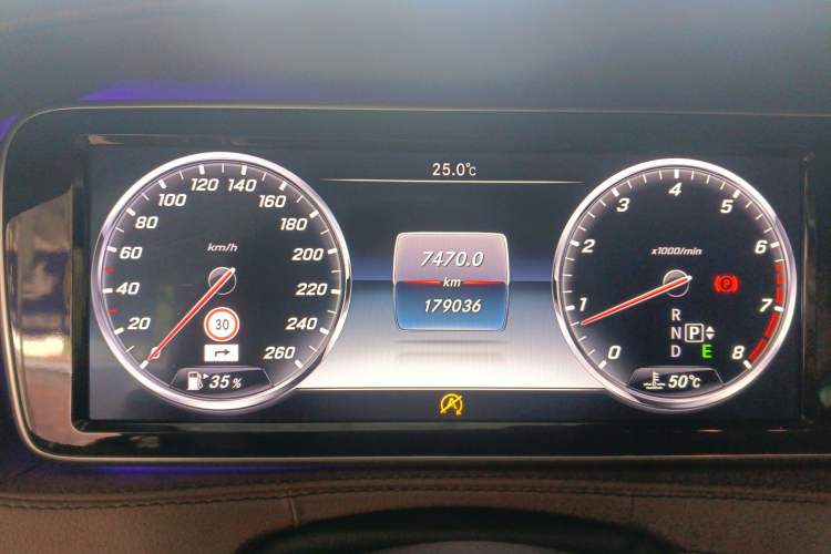 Used Mercedes-Benz S-Class 2017 S 320 L Business Model Instrument Cluster
