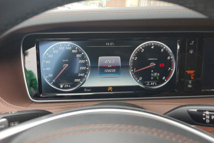 Used Mercedes-Benz S-Class 2017 S 400 L Instrument Cluster