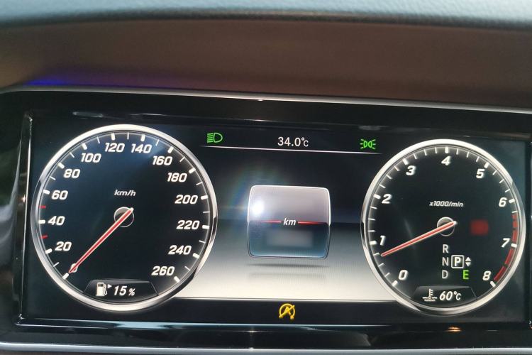 Used Mercedes-Benz S-Class 2017 S 320 L Business Model Instrument Cluster