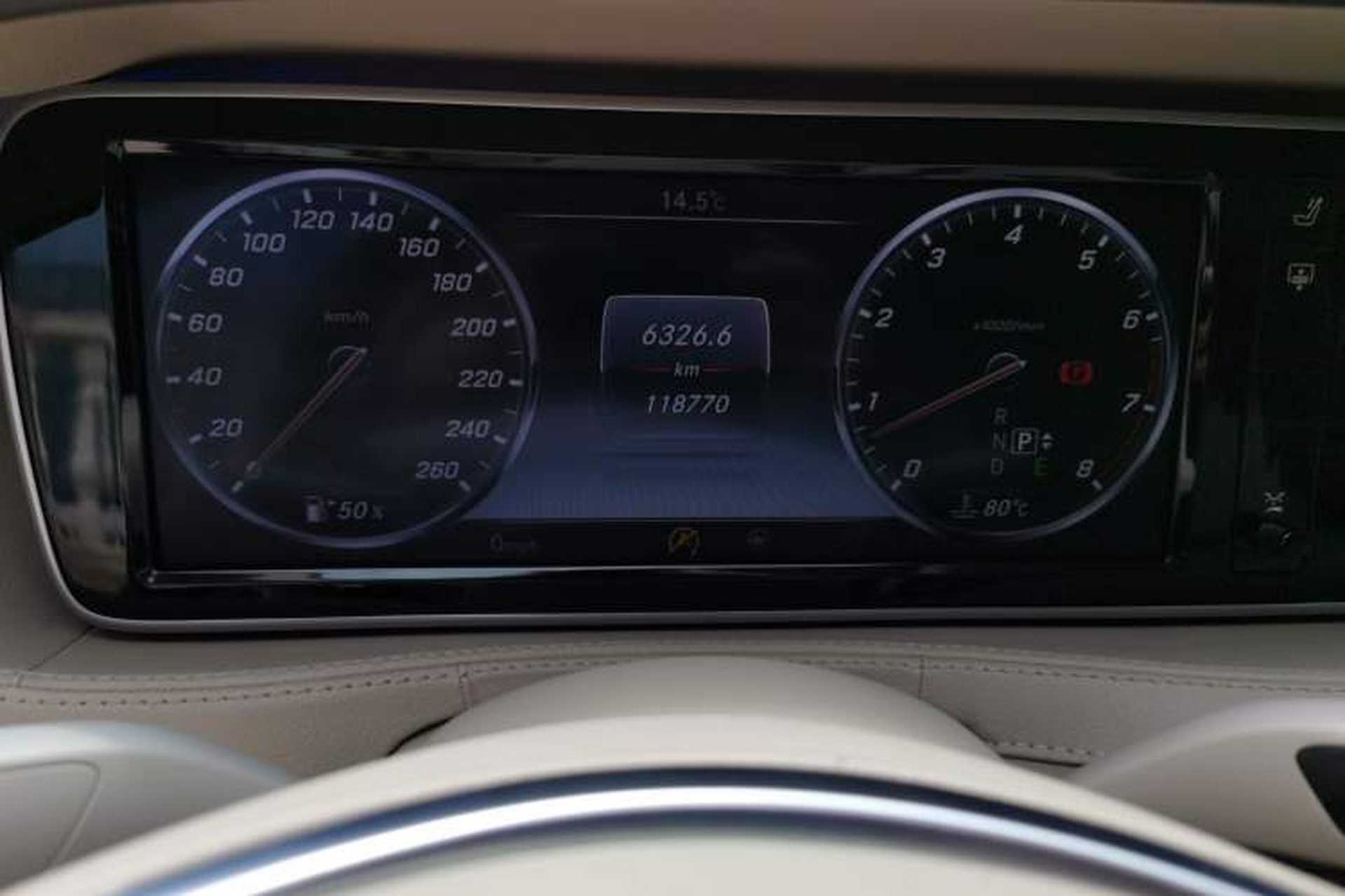Used Mercedes-Benz S-Class 2017 S 320 L Business Model Instrument Cluster
