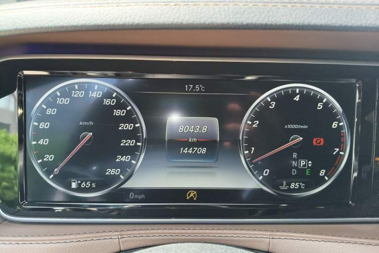 Used Mercedes-Benz S-Class 2017 S 320 L Luxury Model Instrument Cluster