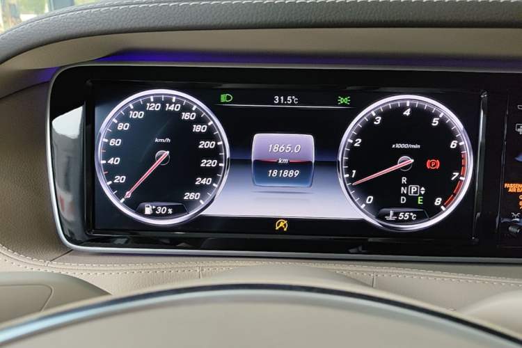 Used Mercedes-Benz S-Class 2017 S 320 L Business Model Instrument Cluster