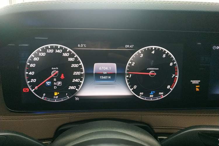 Used Mercedes-Benz S-Class 2017 S 320 L Business Model Instrument Cluster