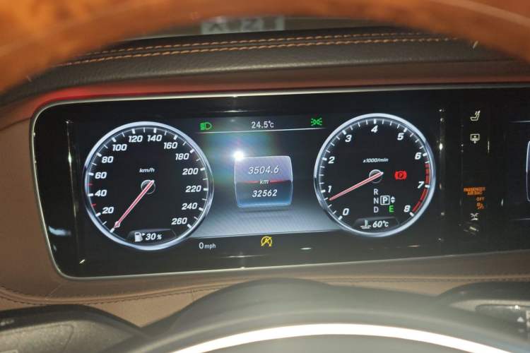 Used Mercedes-Benz S-Class 2017 S 320 L Luxury Model Instrument Cluster