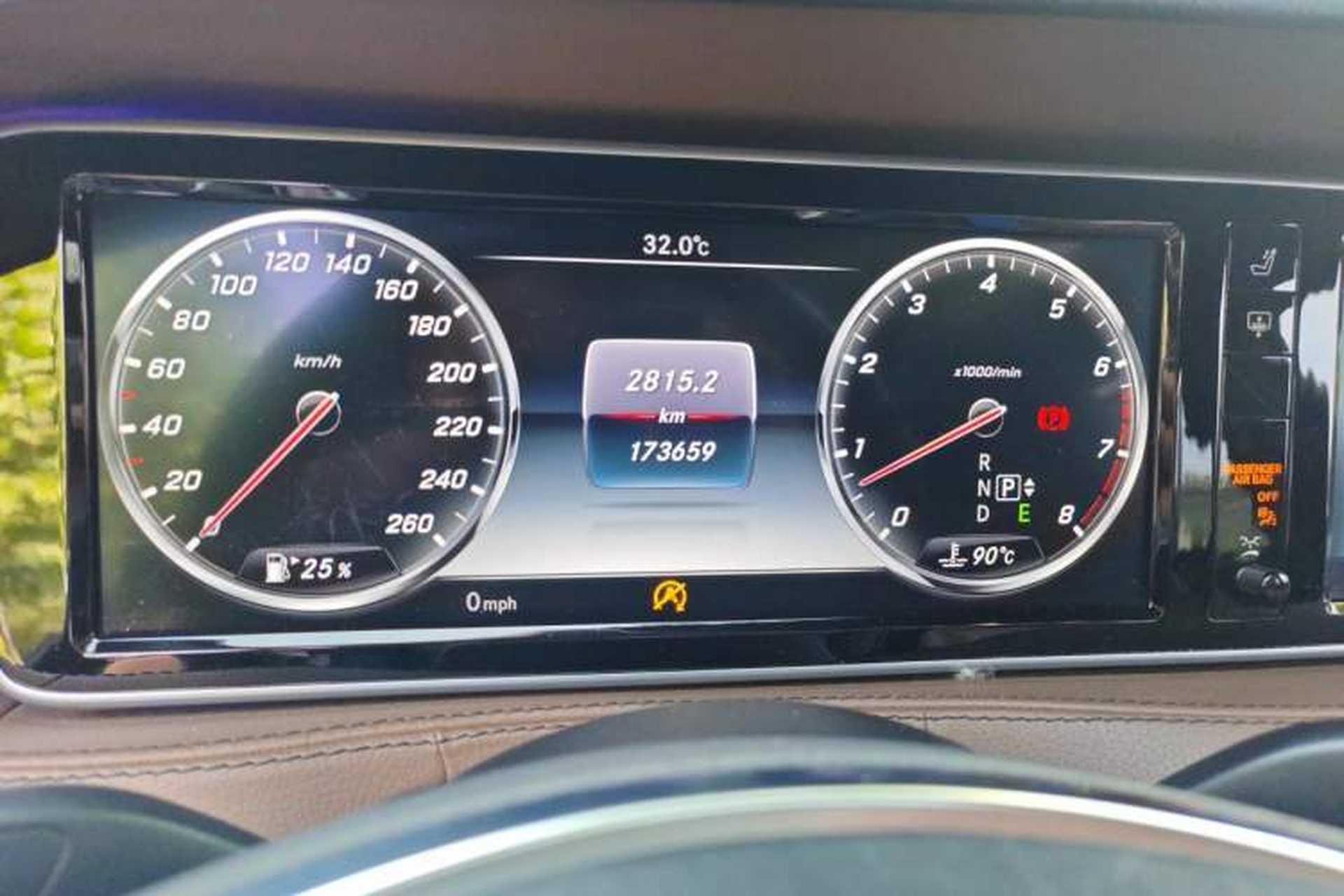 Used Mercedes-Benz S-Class 2017 S 320 L Business Upgrade Edition Instrument Cluster
