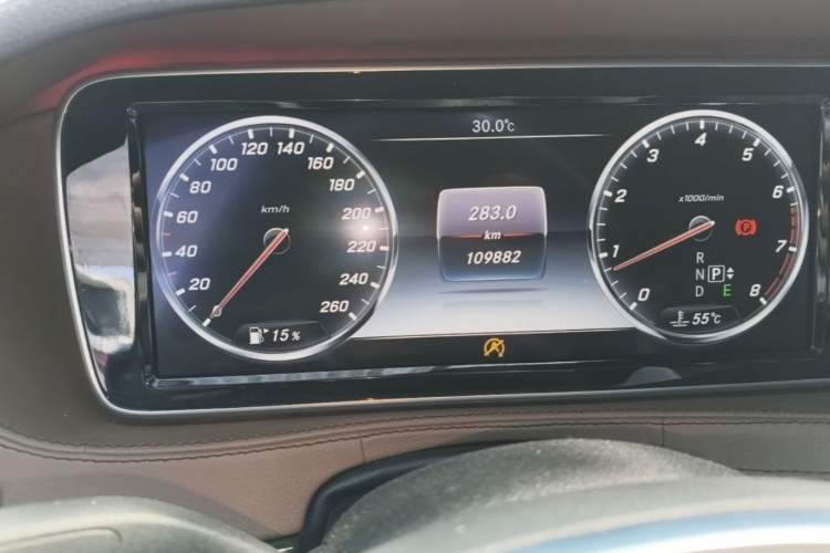 Used Mercedes-Benz S-Class 2017 S 320 L Business Model Instrument Cluster