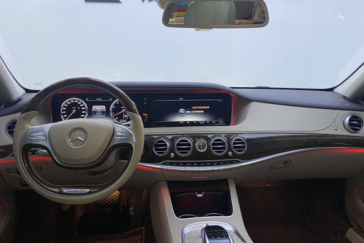 Used Mercedes-Benz S-Class 2017 S 320 L Luxury Model Interior 2
