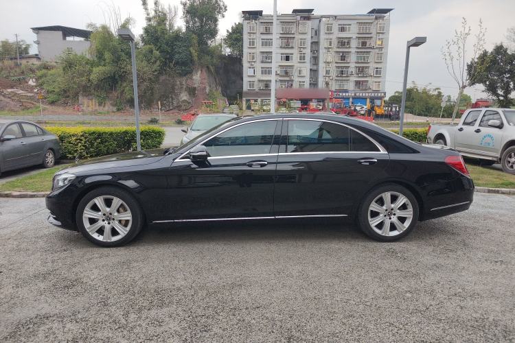 Used Mercedes-Benz S-Class 2017 S 400 L Left Side