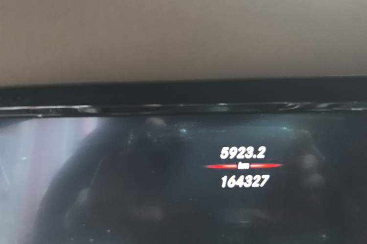 Used Mercedes-Benz S-Class 2017 S 320 L Business Model Odometer Close Up
