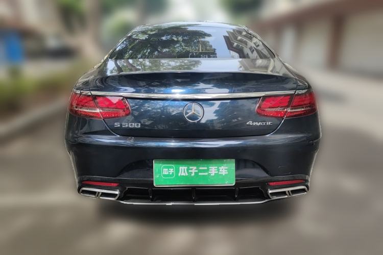 Used Mercedes-Benz S-Class 2017 S 400 4MATIC Coupe Rear